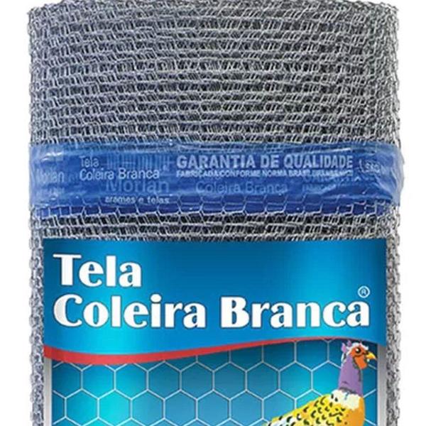 Imagem de Tela Hexagonal Viveiro Coleira Branca 1/2 Pol. x BWG26 x 0,6 - MORLAN