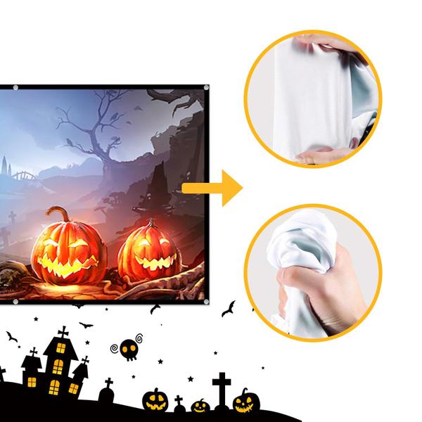 Tela holográfica do projetor traseiro Glnnk 50x89cm Halloween Imagem de Tela holográfica do projetor traseiro Glnnk 50x89cm Halloween