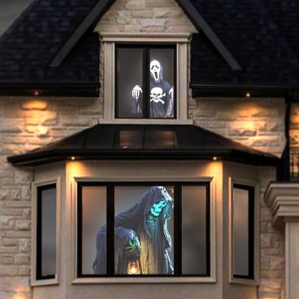 Tela holográfica do projetor traseiro Glnnk 50x89cm Halloween Imagem de Tela holográfica do projetor traseiro Glnnk 50x89cm Halloween