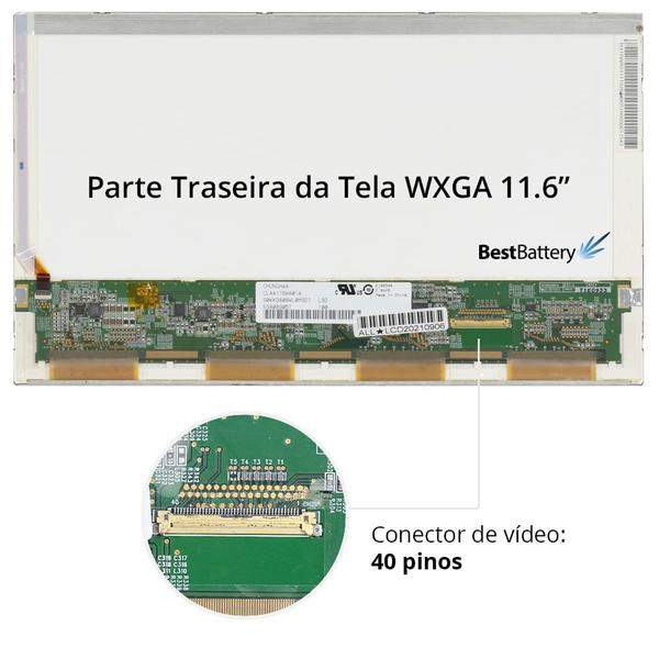 Imagem de Tela LCD para Notebook Chunghwa CLAA116WA01