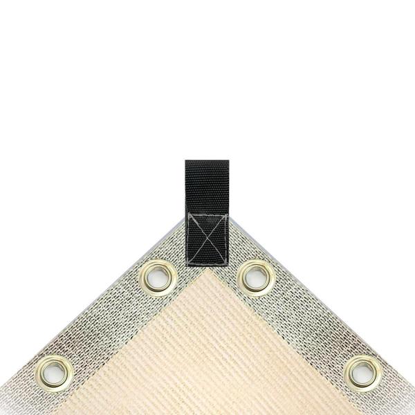 Tela Lona Cobertura Jardim Horta 80% Bege 3X1,5 Bainha Ilhos - Azvtelas&Sombrites Imagem de Tela Lona Cobertura Jardim Horta 80% Bege 3X1,5 Bainha Ilhos