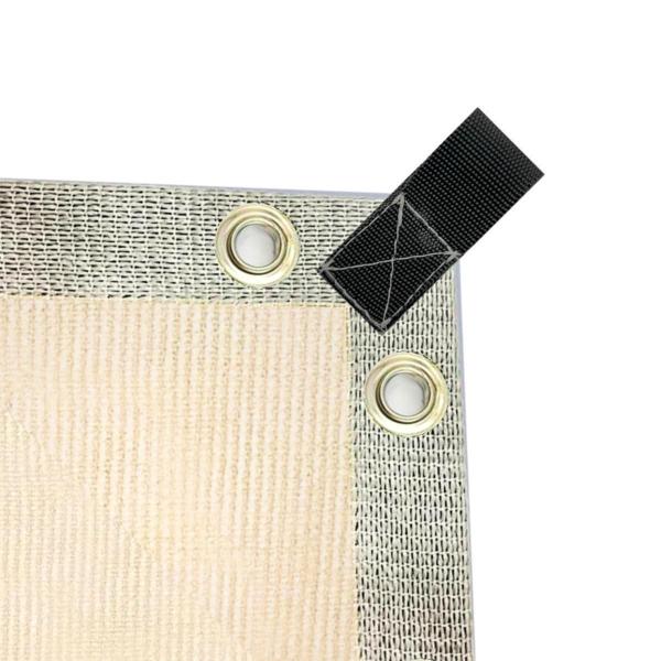 Tela Lona Cobertura Jardim Horta 80% Bege 3X1,5 Bainha Ilhos - Azvtelas&Sombrites Imagem de Tela Lona Cobertura Jardim Horta 80% Bege 3X1,5 Bainha Ilhos