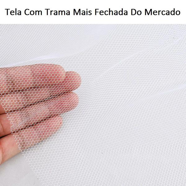 Imagem de Tela Mosquiteira Para Janela 1,5 X 1,3 Com tiras autocolantes Poliester