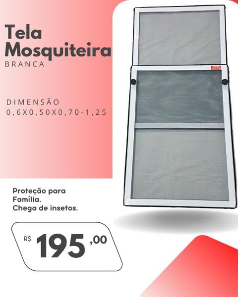 Imagem de Tela Mosquiteira Regulável para janelas.