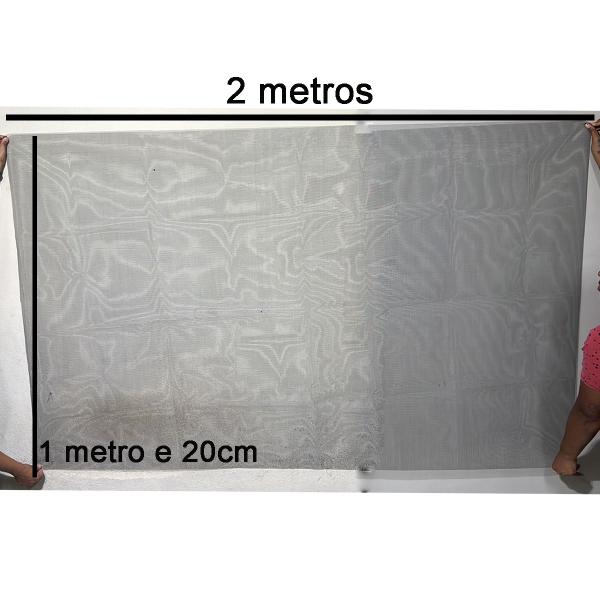 Imagem de Tela Mosquiteiro Pernilongo Inseto 2 Metros Janela Basculante Porta Resistente Proteçao Reforçado Segurança