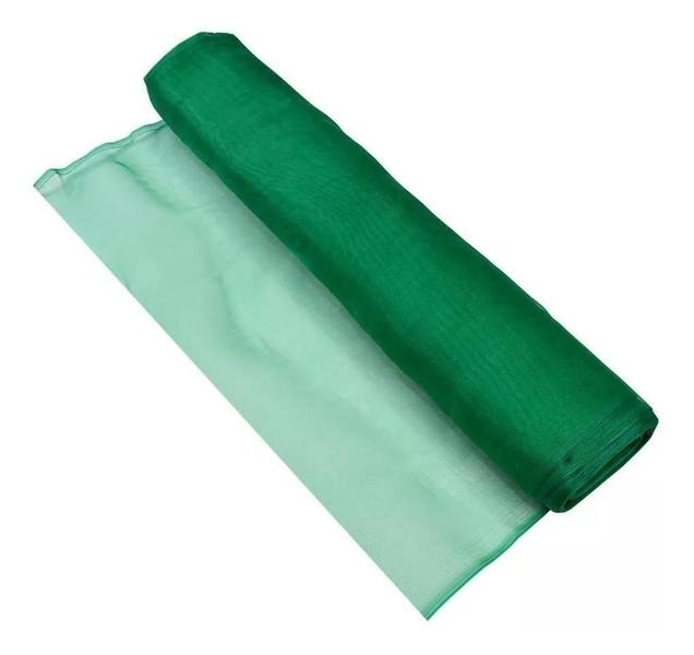 Imagem de Tela Nylon Mosqueteira Anti Mosquito Verde 1 X 20 Metros