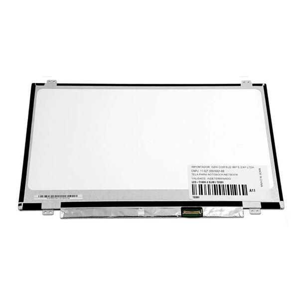 Imagem de Tela para Notebook HB140WX1-301 V4.0 30 Pinos 14" Slim