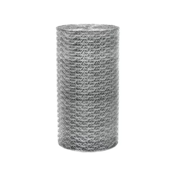 Imagem de Tela Para Pinteiro 80cm X 50m Fio 22 Fuzil Hexagonal Malha 1