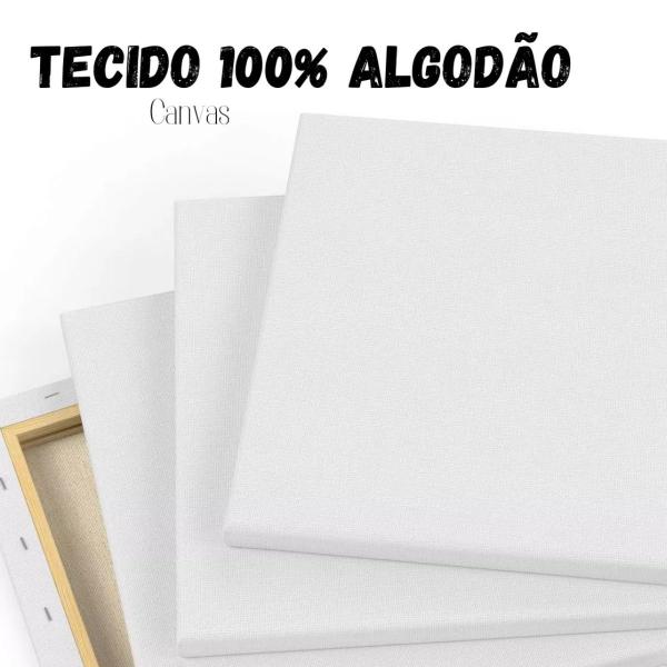 Imagem de Tela para Pintura Óleo e Aquarela - Ecodecór 100% Ecológica