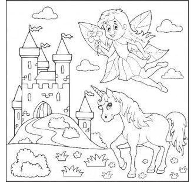 Tela pinta apaga unicornio 25x25 com 4 canetas - BATE BUMBO Imagem de Tela pinta apaga unicornio 25x25 com 4 canetas - BATE BUMBO