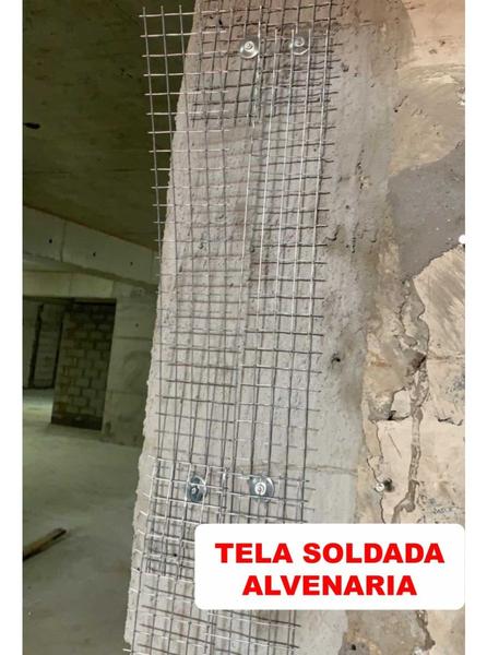 Imagem de Tela Soldada Amarração Alvenaria -  7,5cm Caixa c/150un