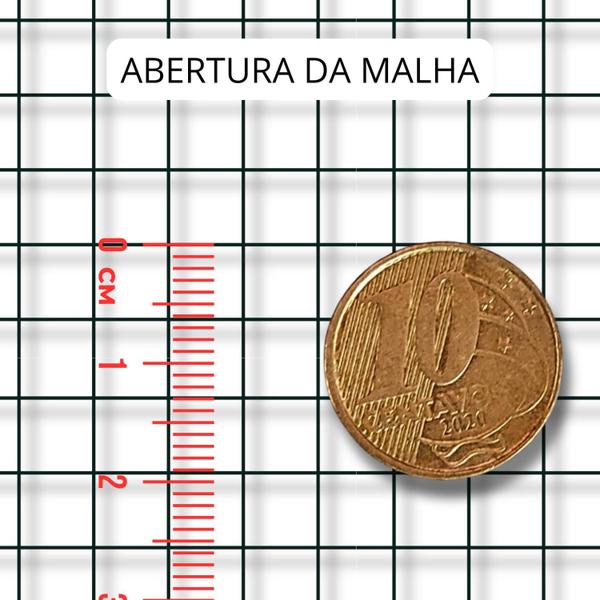 Tela Soldada Revestida PVC 6,25mm Jardim Pets 5,00m X 1,00m - Telas MM Imagem de Tela Soldada Revestida PVC 6,25mm Jardim Pets 5,00m X 1,00m