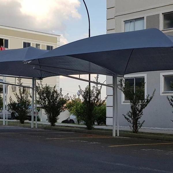 Tela Sombra Garagens Carro 90% Preta 4M X 5M Bainha E Ilhós - Solpack Imagem de Tela Sombra Garagens Carro 90% Preta 4M X 5M Bainha E Ilhós