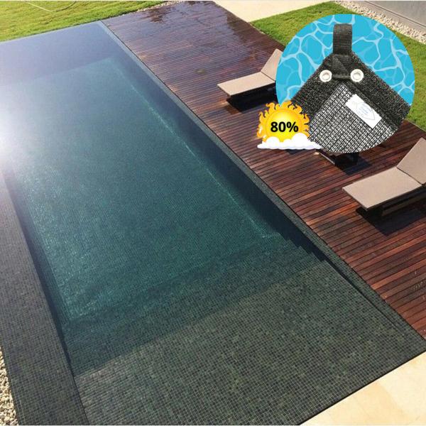 Tela Sombreamento 80% Garagem Cobertura Piscina 3x1 Bainha e Ilhós - Solpack Imagem de Tela Sombreamento 80% Garagem Cobertura Piscina 3x1 Bainha e Ilhós