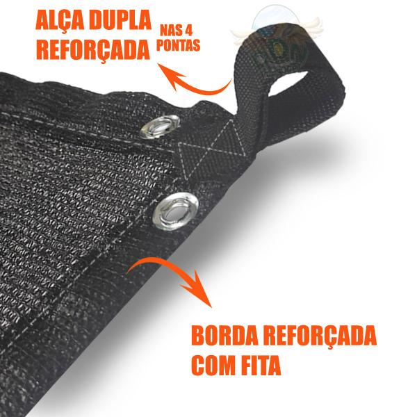 Imagem de Tela Sombreamento 80% U.v Carro Piscina 2x4,5 Alça Reforçada