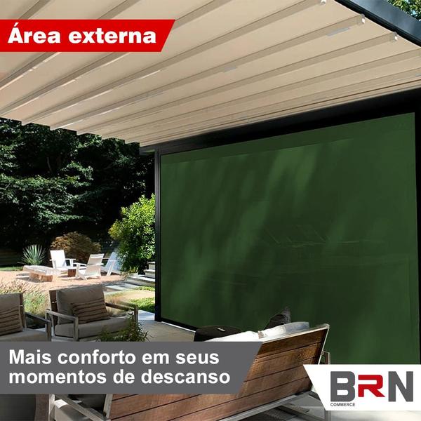 Imagem de Tela Sombreamento Decorativa 2x1 + Kit Instalação