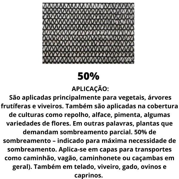 Imagem de Tela Sombrite 50% Para Sombreamento De Hortas - 3x23