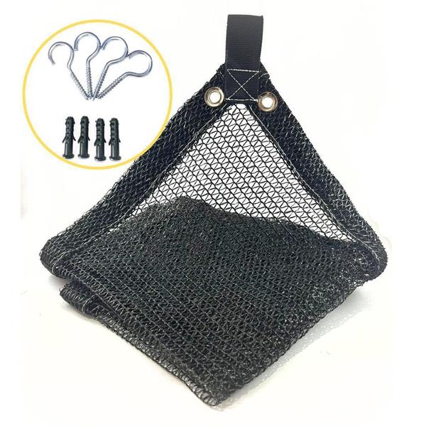 Tela Sombrite Hortas/Estufas 50% Preto 2X4 Bainha/Ilhós - Azvtelas&Sombrites Imagem de Tela Sombrite Hortas/Estufas 50% Preto 2X4 Bainha/Ilhós