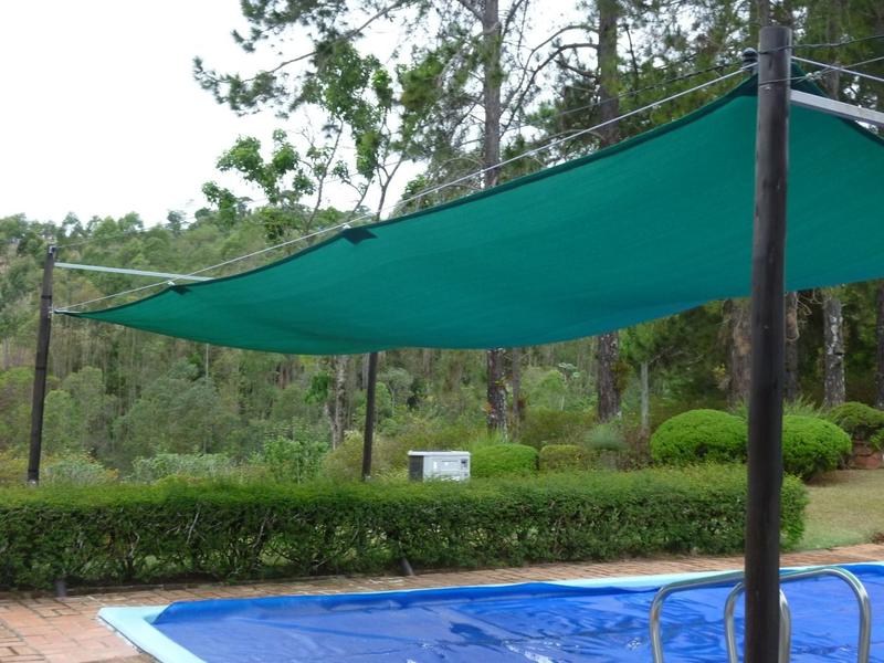 Imagem de Tela toldo shade sombreamento sombralux 4x2 verde