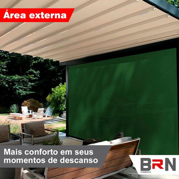 Imagem de Tela Toldo Sombreamento Cores Cobertura 5x3 Metros + Kit De Instalação