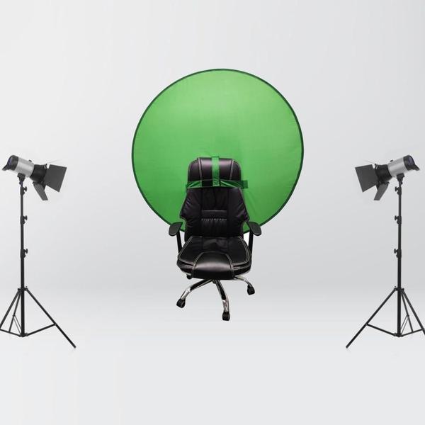 Imagem de Tela Verde Azul Chroma Key Portátil Fundo Infinito Vídeo