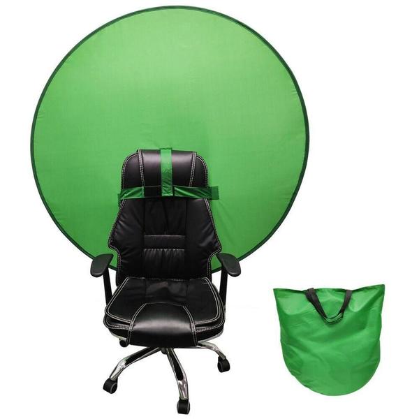 Imagem de Tela Verde Chroma Key Portátil Fundo Infinito Vídeo Gravação