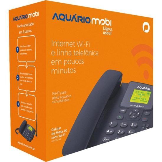 Imagem de Telefone Celular de Mesa 4g Wi-fi Aquário CA-42SX4G