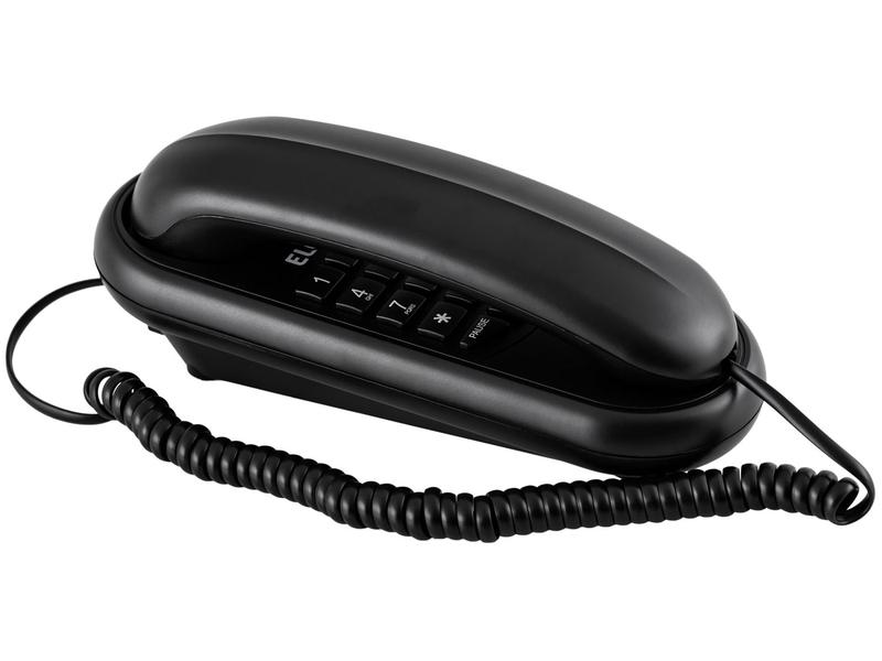 Telefone Com Fio Elgin TCF-1000 - Preto Telefone Com Fio Elgin TCF-1000 - Preto