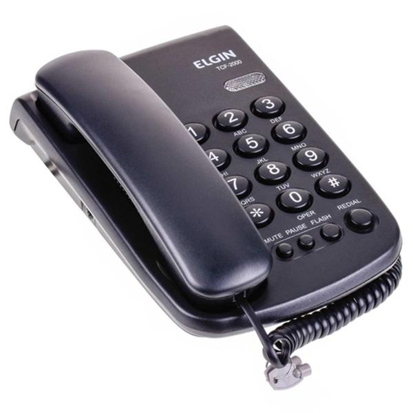 Imagem de Telefone com fio elgin tcf 2000