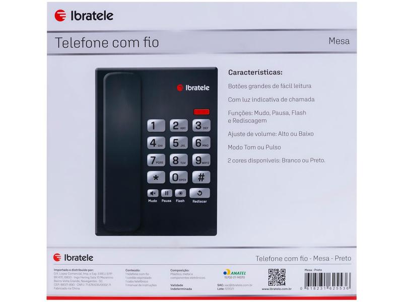 Imagem de Telefone com Fio Ibratele 04566