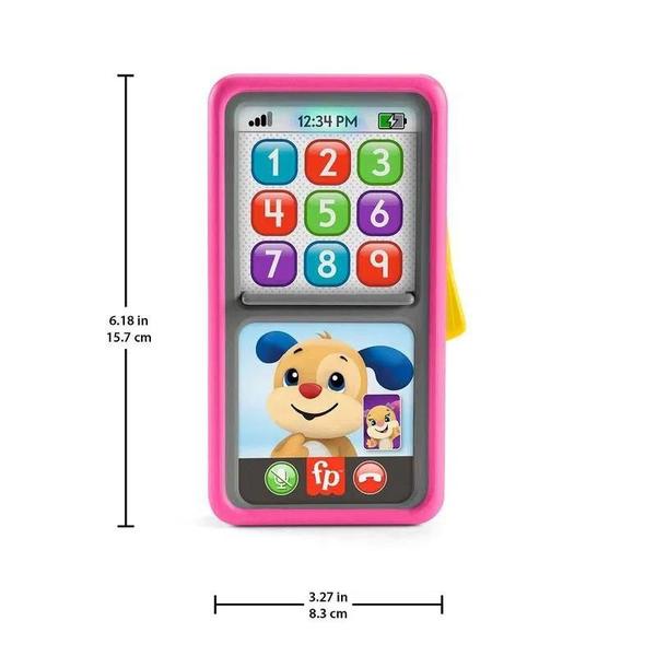 Imagem de Telefone deluxe de aprendizagem rosa fisher price - mattel