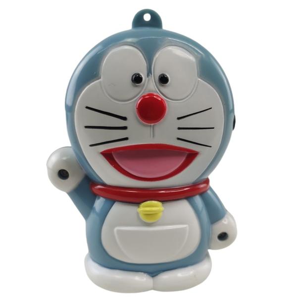 Imagem de Telefone Fixo Gato Doraemon Mesa C Headset Microfone Flexivel Colecionavel Desenho Animado de Anime Mangá