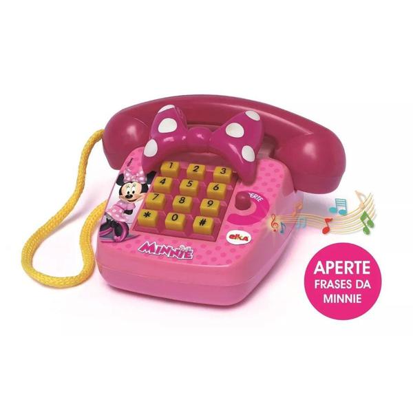 Imagem de Telefone Foninho Sonoro Minnie - Elka