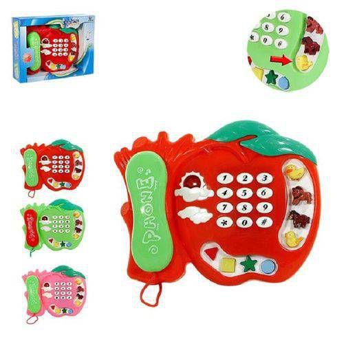 Imagem de Telefone Fruta C/Sons Variados REF: NA 18095 W