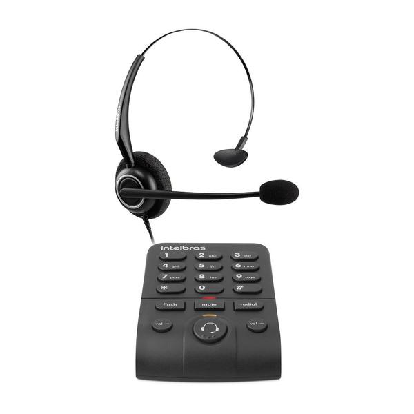 Imagem de Telefone headset HSB50 com base discadora, Modelo 4013330  INTELBRAS