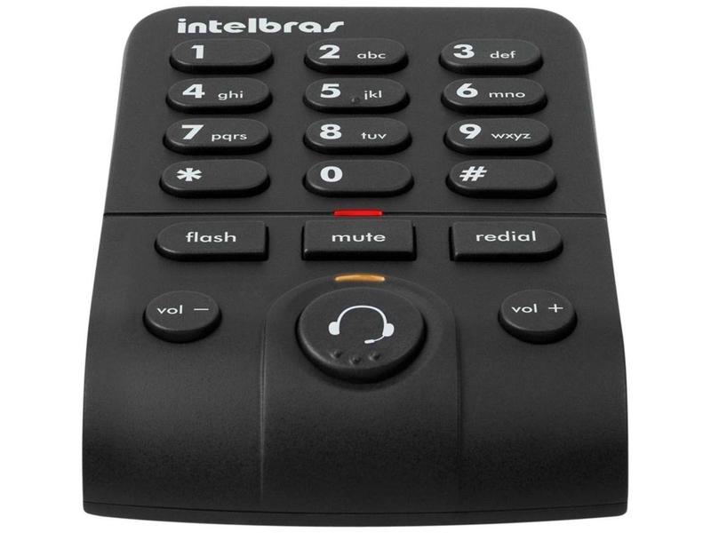 Imagem de Telefone Headset Intelbras com Base Discadora - Cancelador de Ruídos