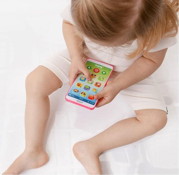 Imagem de Telefone Infantil Baby Phone com Som Azul - Buba