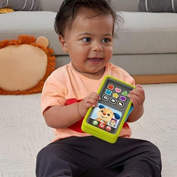 Imagem de Telefone Infantil Deluxe De Aprendizagem Mattel Hnh10