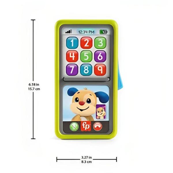 Imagem de Telefone Infantil Deluxe De Aprendizagem Mattel Hnh10