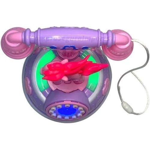 Imagem de Telefone Infantil Musical Unicórnio Com Luz E Som Menina