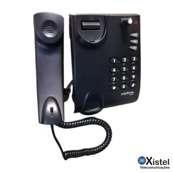 Imagem de Telefone Intelbrás Pleno Preto c/ Amplificador