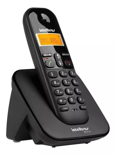 Imagem de Telefone Intelbras sem fio TS 3110 preto