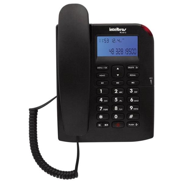 Imagem de Telefone Intelbras TC60ID com Identicador Grafite