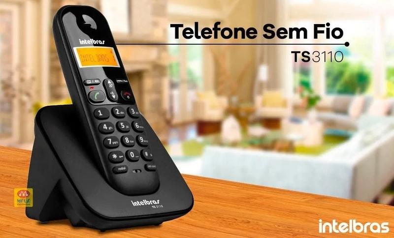 Imagem de Telefone S Fio Com 1 Ramal Intelbras Longo Alcance Bivolt