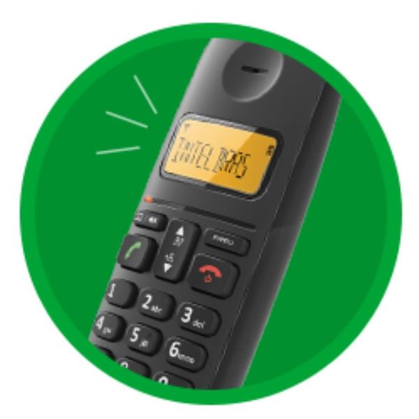 Imagem de Telefone Sem Fio Digital Ramal Duas Unidades Ts2512 Preto Intelbras