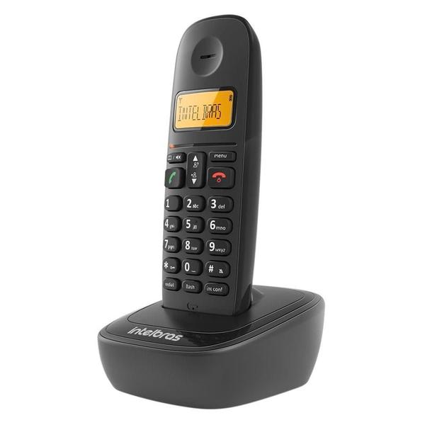 Imagem de Telefone Sem Fio Intelbras TS 2510 Preto com Identificador de Chamadas