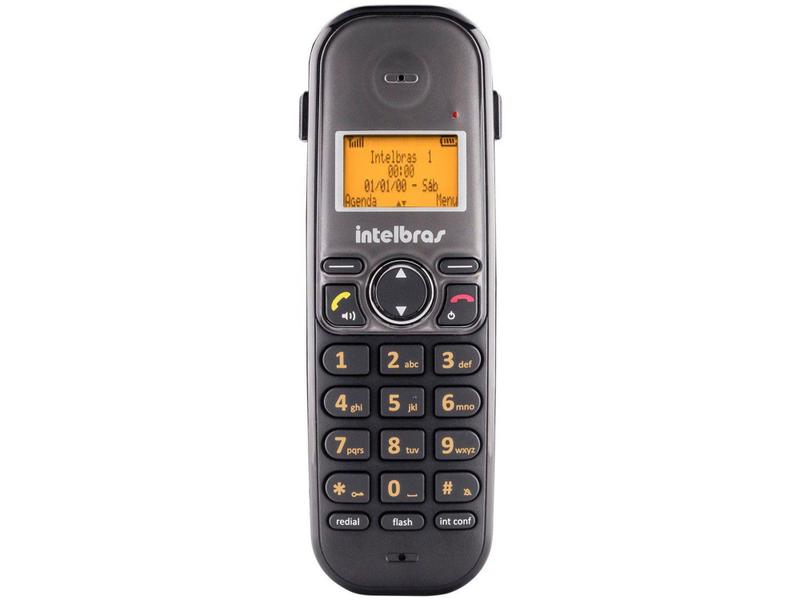 Imagem de Telefone Sem Fio Intelbras TS 5150 - Identificador de Chamada Conferência Preto