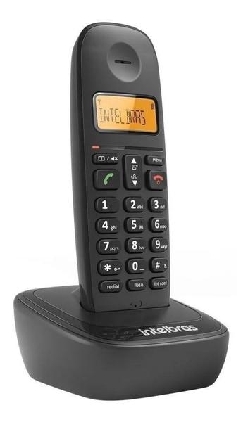 Imagem de Telefone Sem Fio Intelbras Ts2510 Com Identificador Chamadas - Preto 