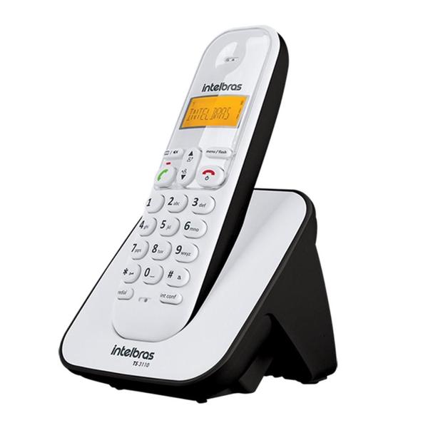 Imagem de Telefone sem Fio Intelbras TS3110 Preto e Branco