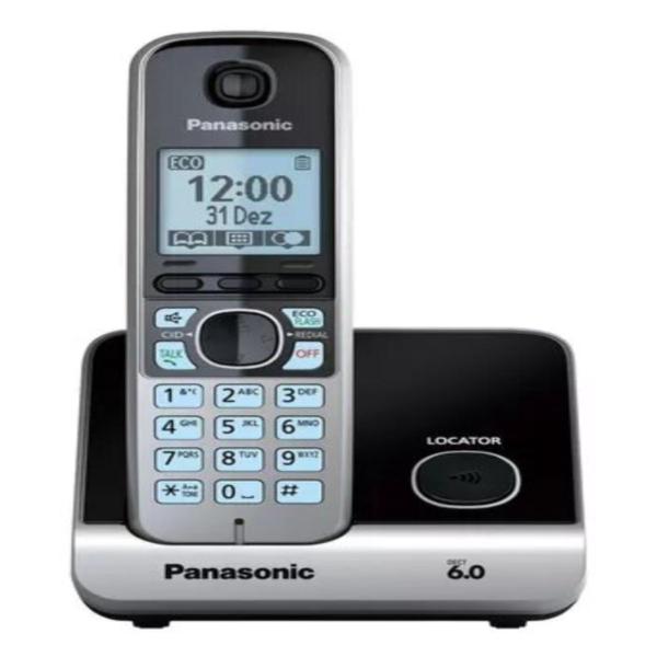 Imagem de Telefone Sem Fio Panasonic + 2 Ramal Externo KX-TG6713LBB